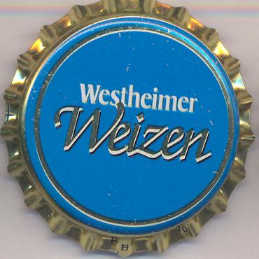 Beer cap Nr.16837: Westheimer Weizen produced by Gräflich zur Stolberg'sche Brauerei Westheim/Westheim