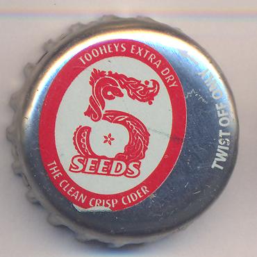 Beer cap Nr.17025: Tooheys Extra Dry produced by Toohey's/Lidcombe