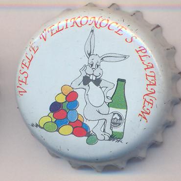 Beer cap Nr.17040: Platan produced by Pivovar Protivin/Protivin