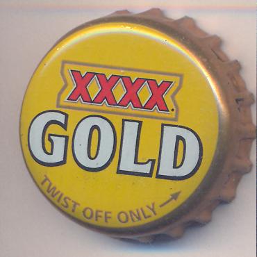 Beer cap Nr.17051: XXXX Gold produced by Castlemaine Perkins Ltd/Brisbane