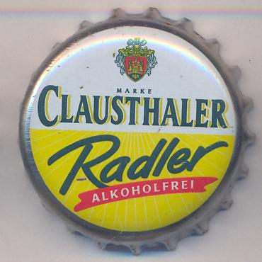 Beer cap Nr.17128: Clausthaler Radler Alkoholfrei produced by Binding Brauerei/Frankfurt/M.