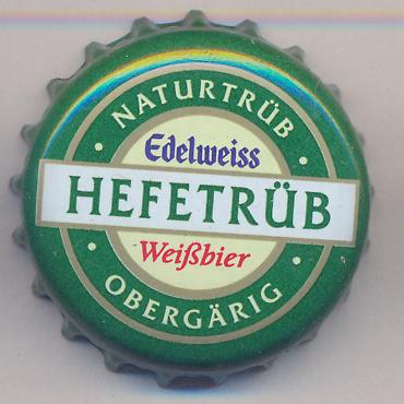 Beer cap Nr.17153: Edelweiss Hefetrüb produced by Hofbräu Kaltenhausen/Kaltenhausen