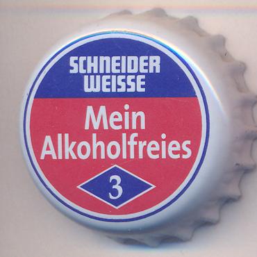 Beer cap Nr.17182: Schneider Weisse Mein Alkoholfreies produced by G. Schneider & Sohn/Kelheim