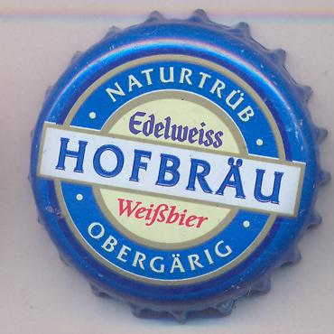 Beer cap Nr.17184: Edelweiss Hofbräu produced by Hofbräu Kaltenhausen/Kaltenhausen