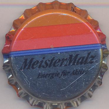 Beer cap Nr.17195: Meister Malz produced by Giessener Brauhaus und Spiritusfab A&W Denninghoff/Giessen