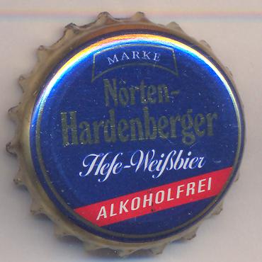 Beer cap Nr.17208: Nörten-Hardenberger Hefe Weißbier Alkoholfrei produced by Martini/Kassel