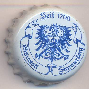 Beer cap Nr.17209: Bräustatt Bier produced by Aktienbrauerei Simmerberg/Weiler-Simmerberg