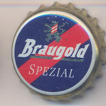 Beer cap Nr.17235: Braugold Spezial produced by Braugold Brauerei Riebeck GmbH & Co. KG/Erfurt