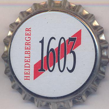 Beer cap Nr.17254: Heidelberger 1603 produced by Heidelberger Brauerei/Heidelberg