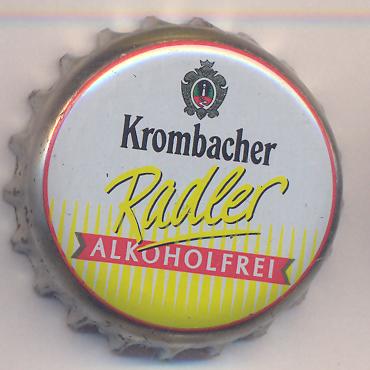 Beer cap Nr.17262: Krombacher Radler Alkoholfrei produced by Krombacher Brauerei Bernard Schaedeberg GmbH & Co/Kreuztal