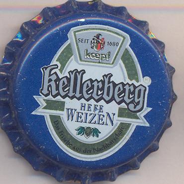 Beer cap Nr.17292: Kellerberg Hefeweizen produced by Privatbrauerei Koepf/Aalen