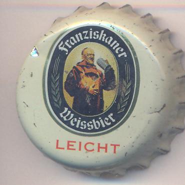 Beer cap Nr.17384: Franziskaner Weissbier Leicht produced by Spaten-Franziskaner-Bräu/München