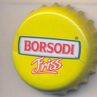 Beer cap Nr.17398: Borsodi Friss produced by Borsody Sörgyar Rt/Böcs