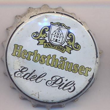 Beer cap Nr.17439: Herbsthäuser Edel Pils produced by Herbsthäuser Brauerei Wunderlich KG/Bad Mergentheim