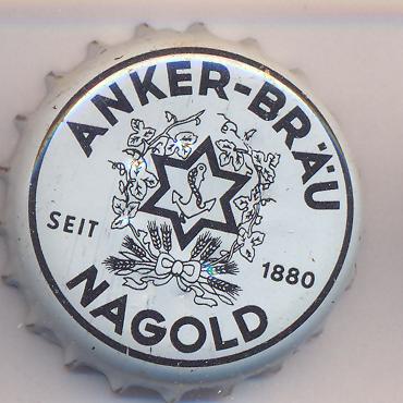 Beer cap Nr.17440: Nagolder Ankerbräu produced by Ankerbrauerei Nagold/Nagold