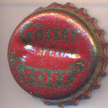 Beer cap Nr.17454: Gösser Stift Spezial produced by Brauerei Göss/Göss