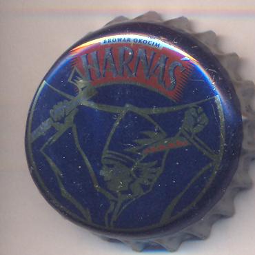 Beer cap Nr.17557: Harnas produced by Okocimski Zaklady Piwowarskie SA/Brzesko - Okocim