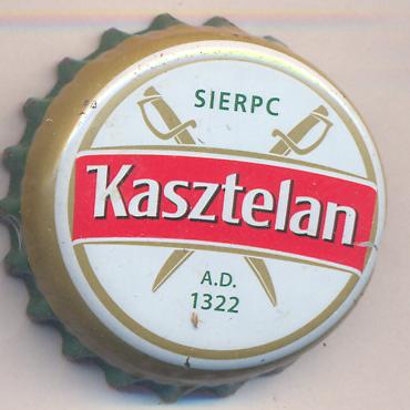 Beer cap Nr.17580: Kasztelan produced by Sierpc/Sierpc