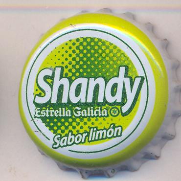 Beer cap Nr.17636: Shandy Sabor limon produced by Hijos De Rivera S.A./La Corua