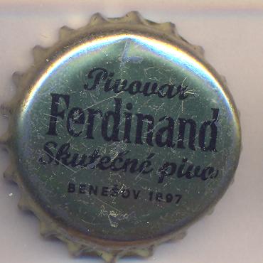 Beer cap Nr.17671: Ferdinand Skutecne Pivo produced by Pivovar Benesov/Benesov u Prahy