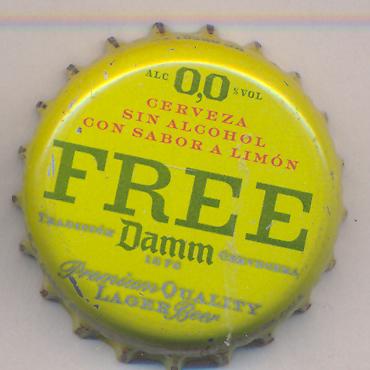 Beer cap Nr.17694: Damm Free produced by Cervezas Damm/Barcelona