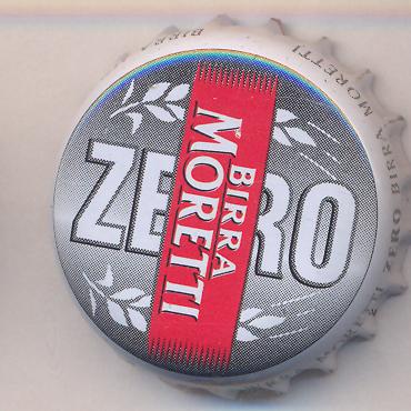 Beer cap Nr.17709: Birra Moretti Zero produced by Birra Moretti/Udine