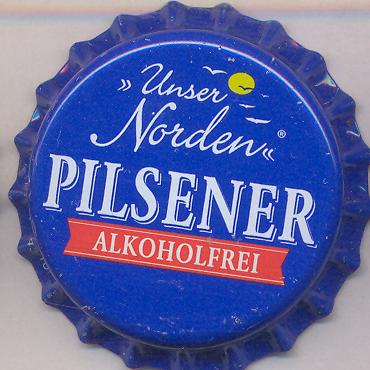 Beer cap Nr.17770: Unser Norden Pilsener Alkoholfrei produced by Flensburger Brauerei Emil Petersen GmbH & Co. KG/Flensburg