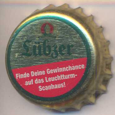 Beer cap Nr.17821: Lübzer Pils produced by Mecklenburgische Brauerei Lübz GmbH/Lübz