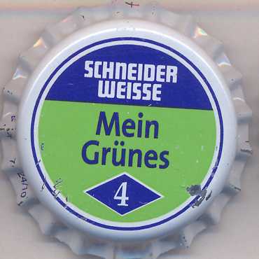 Beer cap Nr.17824: Schneider Weisse Mein Grünes 4 produced by G. Schneider & Sohn/Kelheim