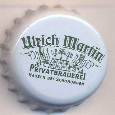 Beer cap Nr.17844: all brands produced by Privatbrauerei Ulrich Martin/Hausen bei Schonungen