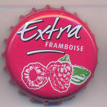 Beer cap Nr.17899: Extra Framboise produced by Belle-Vue/Sint-Jans-Molenbeek