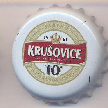 Beer cap Nr.18043: Krusovice Svetle 10% produced by Kralovsky Pivovar/Krusovice