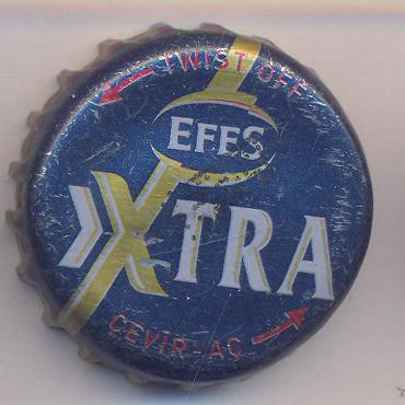 Beer cap Nr.18046: Efes Xtra produced by Ege Biracilik ve Malt Sanayi/Izmir