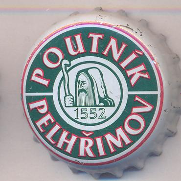 Beer cap Nr.18055: Poutnik Pelhrimov produced by Pivovar Pelhrimov/Zalozen