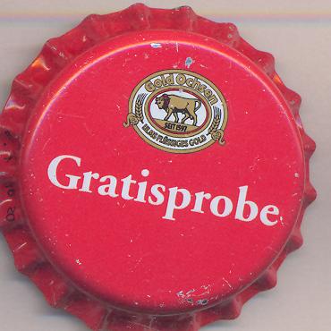 Beer cap Nr.18075: Gold Ochsen Hefeweizen produced by Gold Ochsen GmbH/Ulm