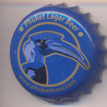 Beer cap Nr.18114: Phuket Lager Beer produced by San Miguel Corporation/Pathumthani