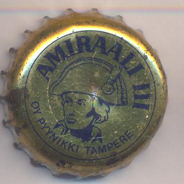 Beer cap Nr.18148: Amiraali III produced by OY Pyynikki/Tampere