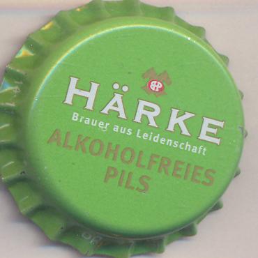 Beer cap Nr.18167: Härke Alkoholfreies Pils produced by Privatbrauerei Härke/Peine