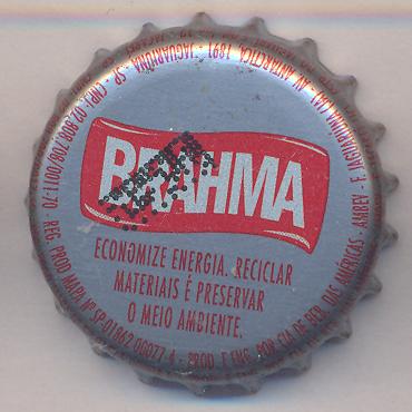 Beer cap Nr.18255: Brahma Chopp produced by AmBev - Companhia de Bebidas das Amricas/Jaguariuna