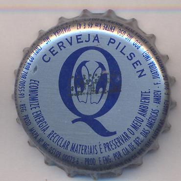 Beer cap Nr.18267: Antarctica Cerveja Pilsen produced by AmBev - Companhia de Bebidas das Amricas/Juatuba