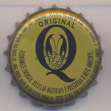 Beer cap Nr.18268: Antarctica Original produced by AmBev - Companhia de Bebidas das Amricas/Cebrasa