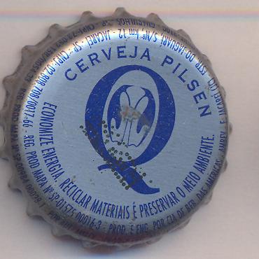 Beer cap Nr.18275: Antarctica Cerveja Pilsen produced by AmBev - Companhia de Bebidas das Amricas/Jacarei