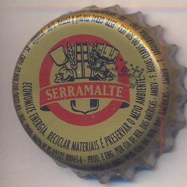 Beer cap Nr.18283: Serramalte produced by AmBev - Companhia de Bebidas das Amricas/Aguas Claras Do Sul