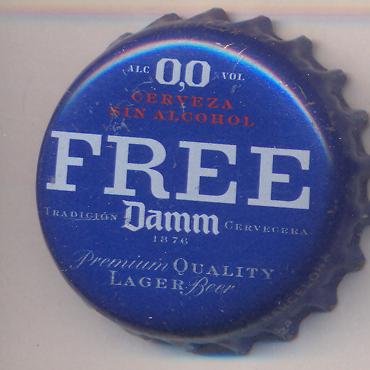 Beer cap Nr.18289: Damm Free produced by Cervezas Damm/Barcelona