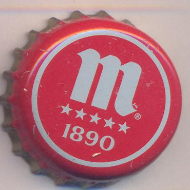 Beer cap Nr.18300: Mahou 5 Estrellas produced by Mahou/Madrid