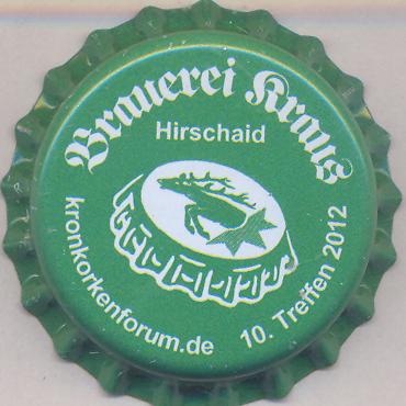 Beer cap Nr.18383: Hirschen Trunk produced by Brauerei Kraus/Hirschaid