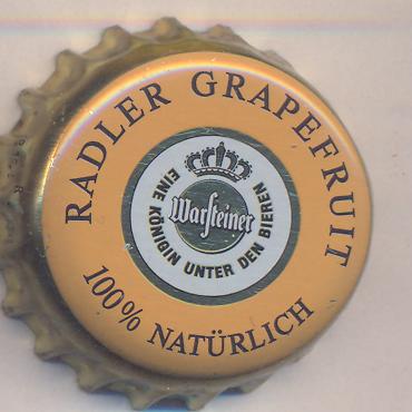 Beer cap Nr.18413: Warsteiner Radler Grapefruit produced by Warsteiner Brauerei/Warstein