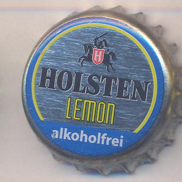 Beer cap Nr.18487: Holsten Lemon alkoholfrei produced by Holsten-Brauerei AG/Hamburg