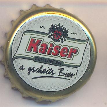 Beer cap Nr.18508: Kaiserbräu produced by Kaiser Brauerei Geislingen W. Kumpf  GmbH & Co/Geislingen