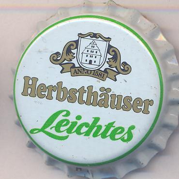 Beer cap Nr.18517: Herbsthäuser Leichtes produced by Herbsthäuser Brauerei Wunderlich KG/Bad Mergentheim